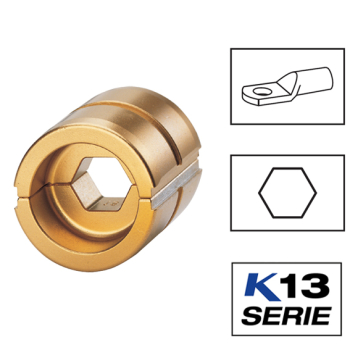 Klauke HL136 Crimping dies 10mm sq Klauke HL136 Crimping dies 10mm sq