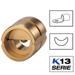 Klauke HQ1350 Crimping dies 50mm sq Klauke HQ1350 Crimping dies 50mm sq
