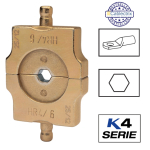 Klauke HR435 4 Series die set 35mm sq for R Series lugs Klauke HR435 4 Series die set 35mm sq for R Series lugs