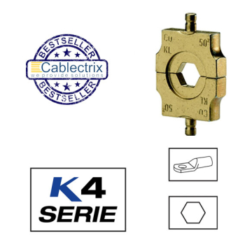 Klauke HR4SET Crimping die set 6-150 mm sq Klauke HR4SET Crimping die set 6-150 mm sq