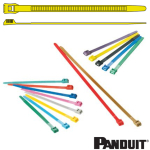 IT9100-CUV4Y 358x8.9mm yellow weather resistant In-line cable tie IT9100-CUV4Y 358x8.9mm yellow weather resistant In-line cable tie