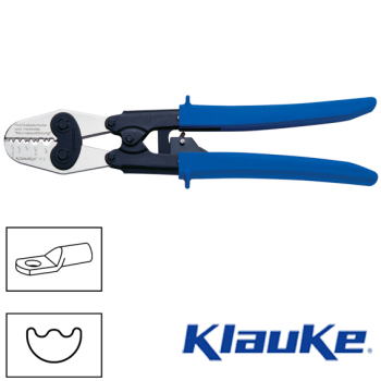 Klauke K2 crimping tool for copper lugs from 0.75 to 16mm²