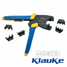 Klauke K507WF Crimping tool with interchangeable crimping dies for wire end sleeves