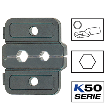 Klauke M50610 Crimping dies 6-10mm sq Klauke M50610 Crimping dies 6-10mm sq