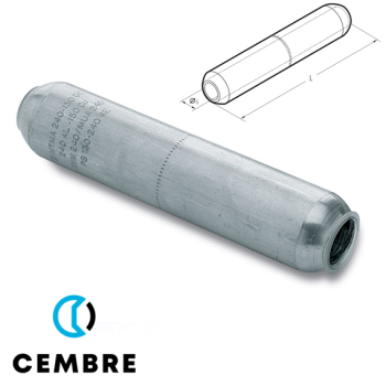 MTMA35/1 Cembre aluminium through connector 35mm² MTMA35/1 Cembre aluminium through connector 35mm²
