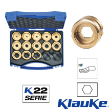Klauke NF22SET Crimping die set, 6-300 mm sq Klauke NF22SET Crimping die set, 6-300 mm sq