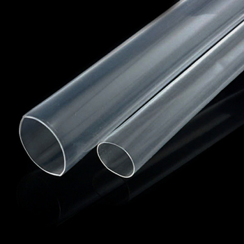 PLDW100-6/2 Clear polyolefin 3:1 heatshrink tubing 6/2mm