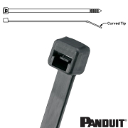 Panduit PLT1.5I-M0 142x3.6mm weather resistant Nylon 6.6 locking cable tie