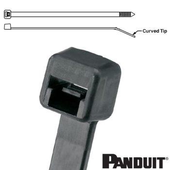 Panduit PLT1M-M300 99x2.5mm heat stabilised weather resistant nylon 6.6 cable tie