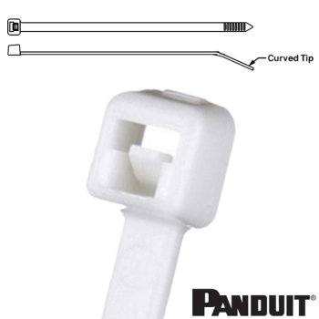Panduit PLT2S-C Pan-Ty 188x4.8mm nylon 6.6 locking cable tie Panduit PLT2S-C Pan-Ty 188x4.8mm nylon 6.6 locking cable tie