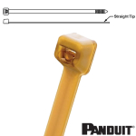 Panduit PLT2S-C71 188x4.8mm Pan-Ty PEEK locking cable tie Panduit PLT2S-C71 188x4.8mm Pan-Ty PEEK locking cable tie
