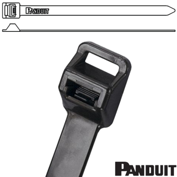Panduit PRT10EH-Q0 869x12.7mm weather resistant releasable lashing ties nylon 6.6