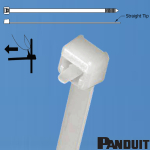 Panduit PRT3H-L 290x7.6mm Releasable cable ties nylon 6.6 Panduit PRT3H-L 290x7.6mm Releasable cable ties nylon 6.6