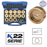 Klauke R22SET Crimping die set, 6-300 mm sq Klauke R22SET Crimping die set, 6-300 mm sq