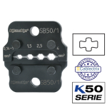 Klauke SB501 Crimping dies 0.1-1,1.5-2.5,4mm sq Klauke SB501 Crimping dies 0.1-1,1.5-2.5,4mm sq